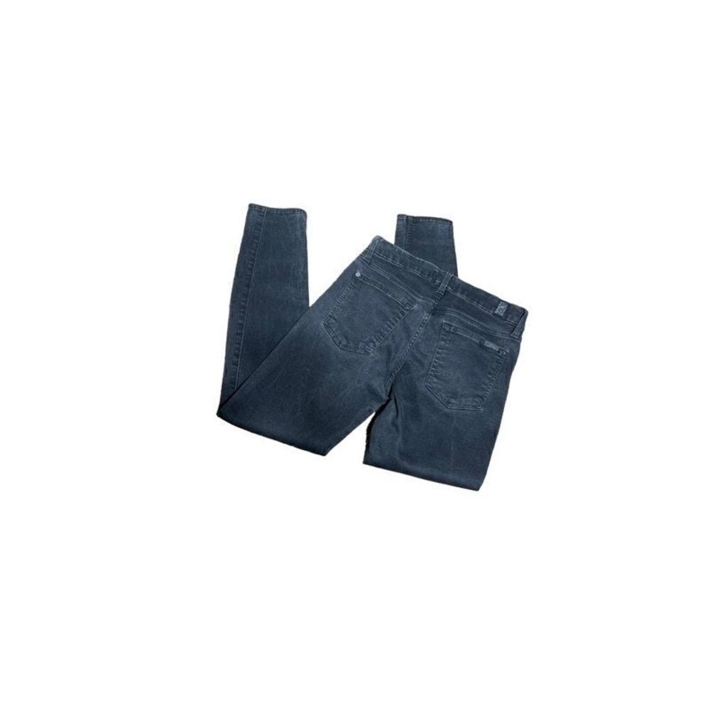 7 For All Mankind Gray Skinny Leg Jeans Size 27
